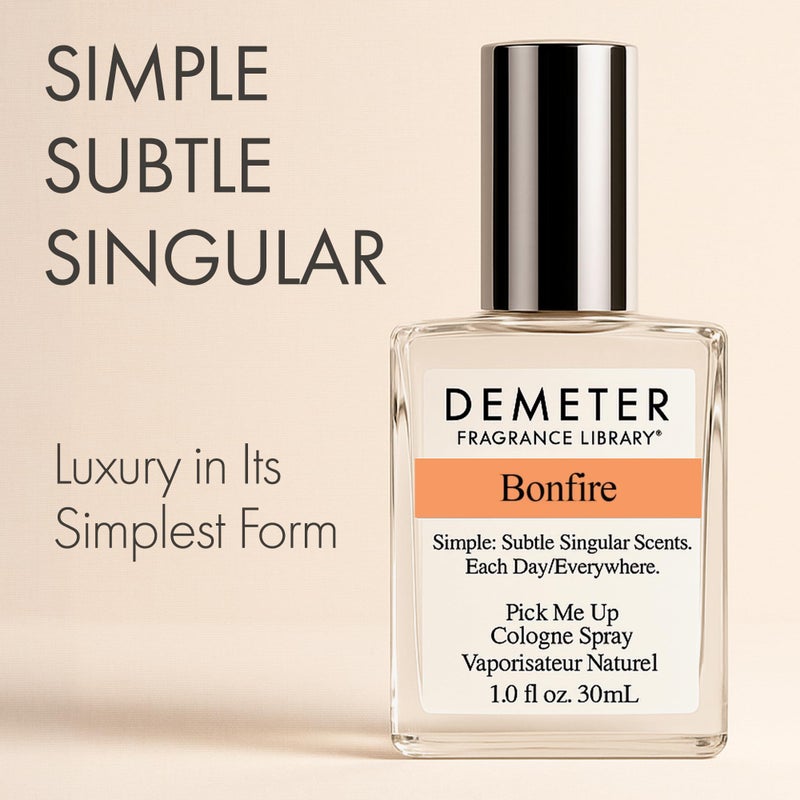 DEMETER Natural Perfume Spray Cologne for Women and Men, Bonfire, 1 oz - Image 2